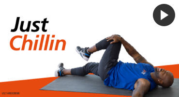 Video still of Dolvett Quince for H-Fit workout Just Chillin.