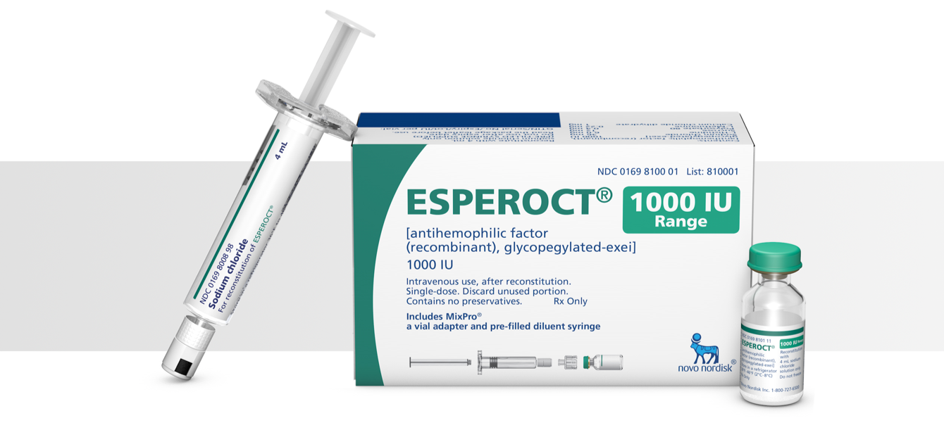 Esperoct vial with packaging