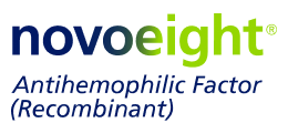 Novoeight Antihemophilic Factor (Recombinant) logo.