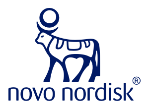 Novo Nordisk logo.