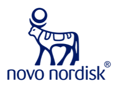 Novo Nordisk logo.